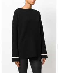 Pull en laine noir Haider Ackermann