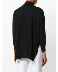 Pull en laine noir Humanoid