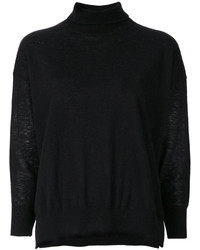 Pull en laine noir Humanoid