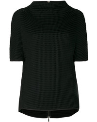 Pull en laine noir Masnada