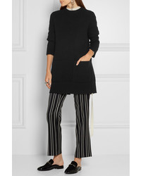 Pull en laine noir Proenza Schouler