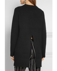 Pull en laine noir Proenza Schouler