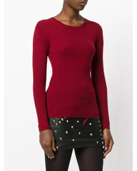 Pull en laine rouge P.A.R.O.S.H.