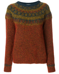 Pull en mohair bordeaux Mes Demoiselles