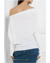 Pull en soie blanc Tom Ford