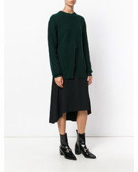 Pull en soie vert foncé Proenza Schouler