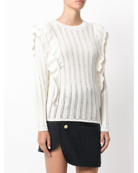 Pull en tricot blanc IRO