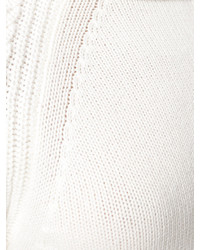 Pull en tricot blanc Blugirl