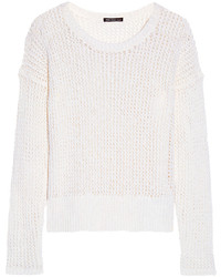 Pull en tricot blanc James Perse