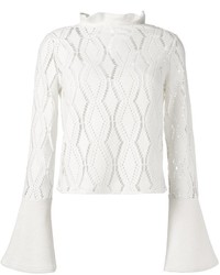 Pull en tricot blanc See by Chloe