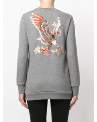 Pull en tricot gris RED Valentino