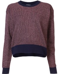 Pull en tricot marron Tanya Taylor