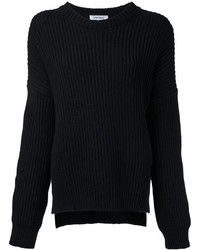 Pull en tricot noir Enfold