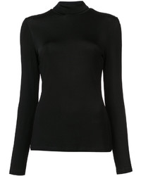 Pull en tricot noir Givenchy