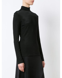 Pull en tricot noir Givenchy
