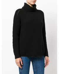 Pull en tricot noir Blugirl