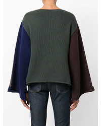 Pull en tricot vert foncé J.W.Anderson