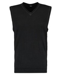 Pull en v sans manches noir s.Oliver BLACK LABEL