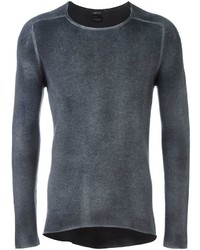 Pull gris foncé Avant Toi