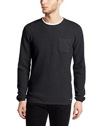 Pull gris foncé BLEND