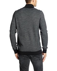 Pull gris foncé Bugatti