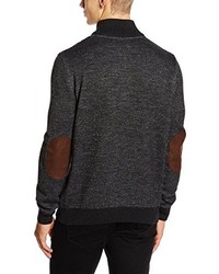 Pull gris foncé Bugatti