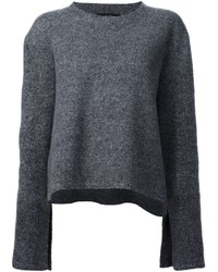 Pull gris foncé Ellery