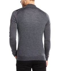 Pull gris foncé John Smedley