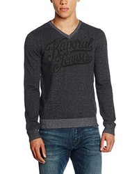 Pull gris foncé Kaporal