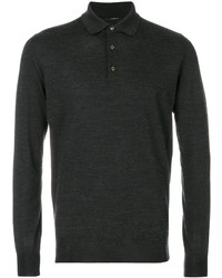 Pull gris foncé Lardini