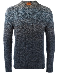 Pull gris foncé Missoni