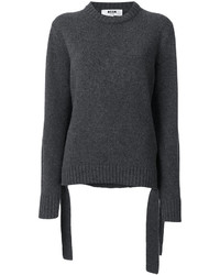 Pull gris foncé MSGM