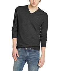 Pull gris foncé New Man