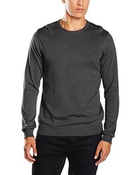 Pull gris foncé Paul James Knitwear