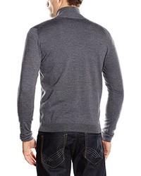 Pull gris foncé Roy Robson