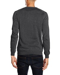 Pull gris foncé Roy Robson