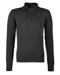 Pull gris foncé Schott NYC