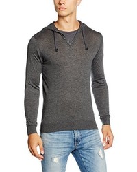 Pull gris foncé Teddy Smith