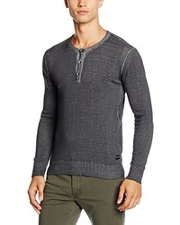 Pull gris foncé Teddy Smith