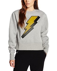 Pull gris American Retro