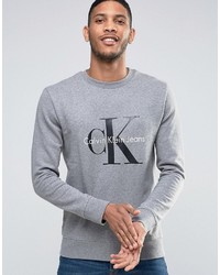 Pull gris Calvin Klein Jeans