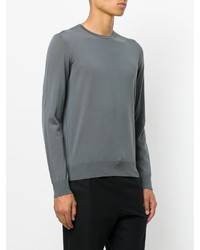 Pull gris Giorgio Armani