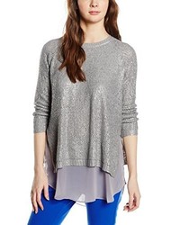 Pull gris Cortefiel