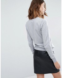 Pull gris Warehouse