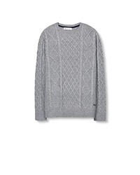 Pull gris Esprit