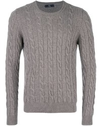 Pull gris Fay