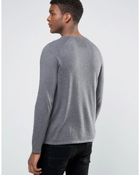 Pull gris Hugo Boss