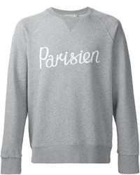 Pull gris MAISON KITSUNÉ