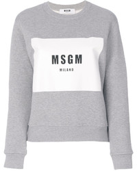 Pull gris MSGM