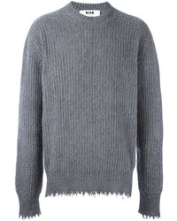 Pull gris MSGM